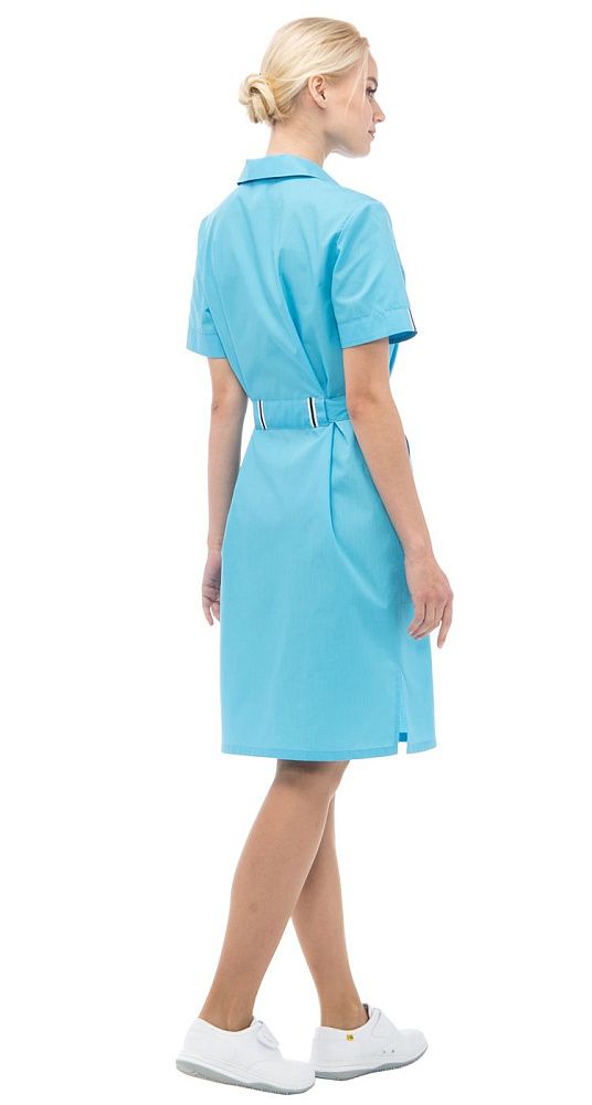 Халат женский Фиеста голубой